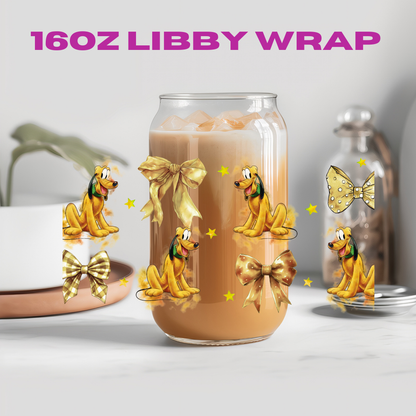 Coquette Character Collection - 16 oz / 20 oz Libby UV DTF Wrap