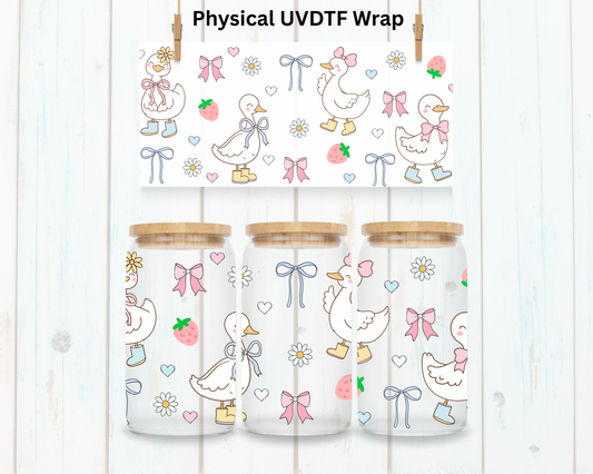 Boy Girl Goose Duck  - 16 oz / 20 oz Libby UV DTF