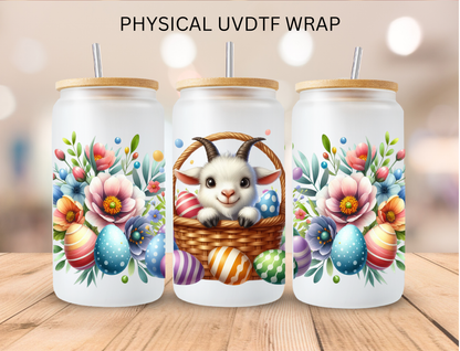 Easter Basket Animals Bundle - 16 oz / 20 oz Libby UV DTF Wrap