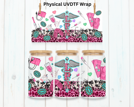 Nurse LPN Medical - 16 oz / 20 oz Libby UV DTF