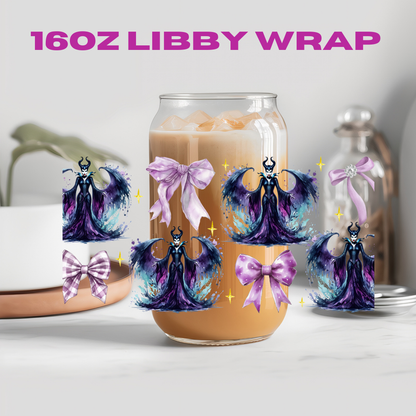 Coquette Character Collection - 16 oz / 20 oz Libby UV DTF Wrap