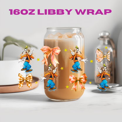 Coquette Character Collection - 16 oz / 20 oz Libby UV DTF Wrap