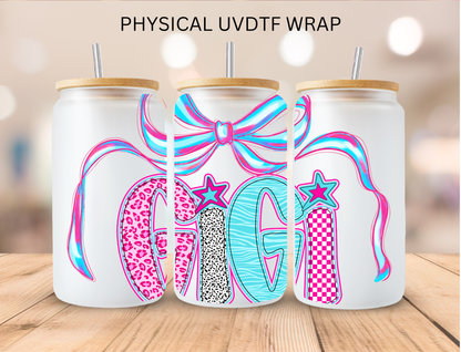 Family Names - 16 oz / 20 oz Libby UV DTF
