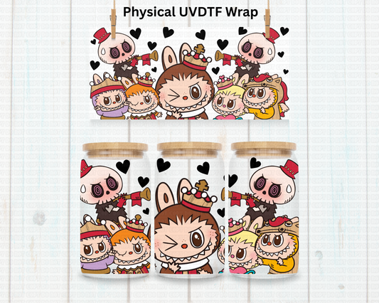 Spooky LaBu Bear - 16 oz / 20 oz Libby UV DTF