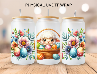 Easter Basket Animals Bundle - 16 oz / 20 oz Libby UV DTF Wrap