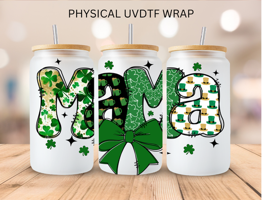 St. Patrick's Mama - 16 oz / 20 oz Libby UV DTF