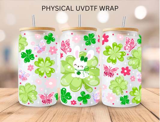 St' Patrick's Bunny - 16 oz / 20 oz Libby UV DTF