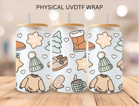 Cozy Winter - 16 oz / 20 oz Libby UV DTF