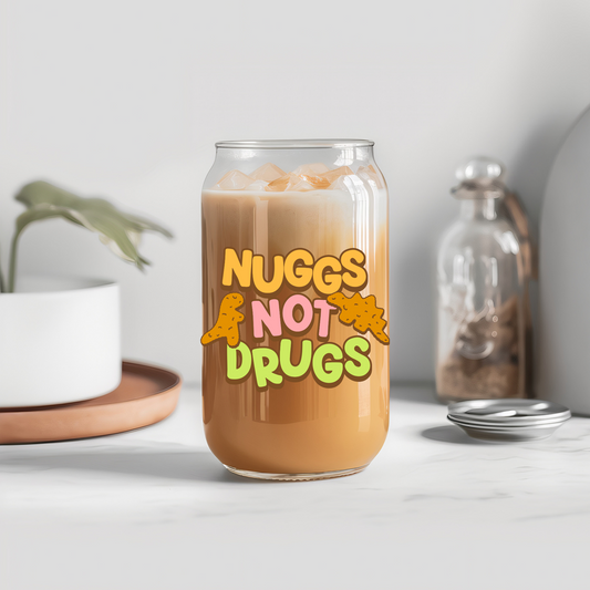 Nuggs Not Drugs - UVDTF decals