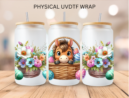 Easter Basket Animals Bundle - 16 oz / 20 oz Libby UV DTF Wrap