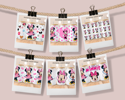 Girl Mouse Collection - 16 oz / 20 oz Libby UV DTF