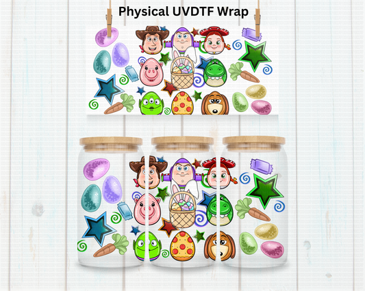 Toy Crew Eggs - 16 oz / 20 oz Libby UV DTF