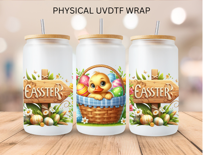 Easter Basket Animals Bundle - 16 oz / 20 oz Libby UV DTF Wrap