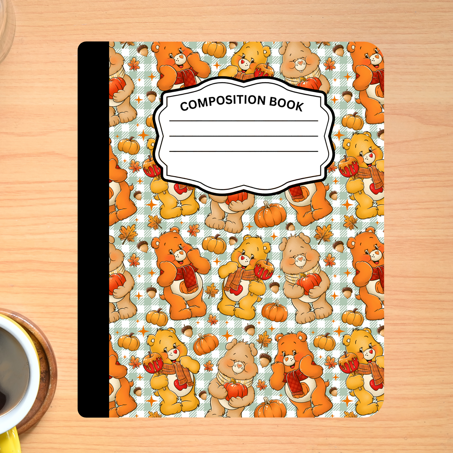 Composition Notebook Full Sheet Sticker Set Holiday Edition