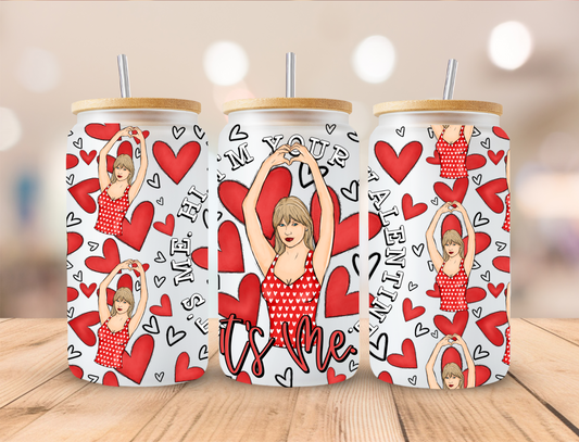 Valentines Smiley With Tumbler Valentine Vibes - 16 oz / 20 oz Libby U –  Southern Gem Creations