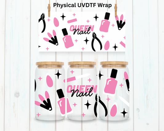 Nail Queen - 16 oz / 20 oz Libby UV DTF