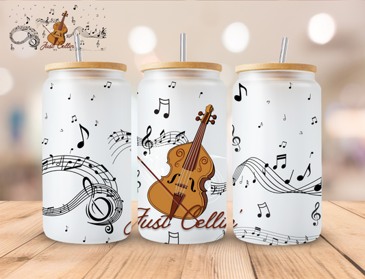 Just Cello - 16 oz / 20 oz Libby UV DTF Wrap