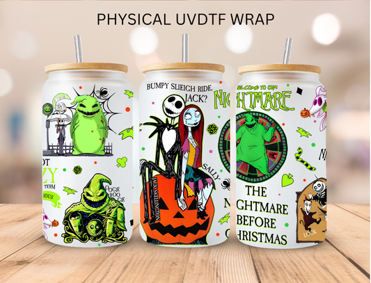 Halloween NBC - 16 oz / 20 oz Libby UV DTF Wrap
