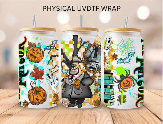Halloween Mayor - 16 oz / 20 oz Libby UV DTF Wrap