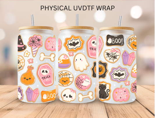 Halloween Cookies - 16 oz / 20 oz Libby UV DTF Wrap