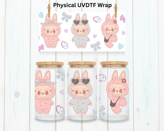 Three Pastel Bears LaBu Bear - 16 oz / 20 oz Libby UV DTF