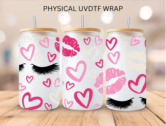 Lash and Lips - 16 oz / 20 oz Libby UV DTF