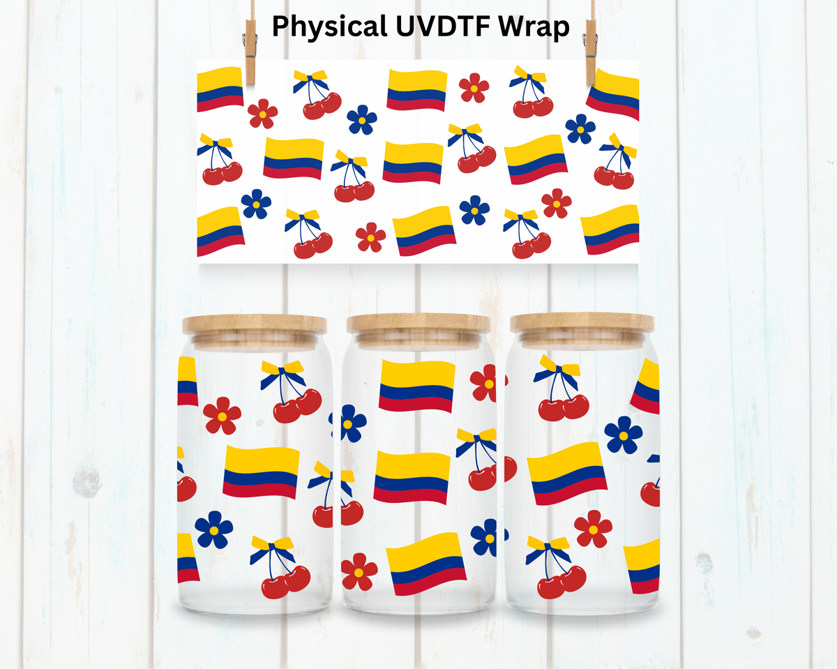 Ecuador Flag - 16 oz / 20 oz Libby UV DTF