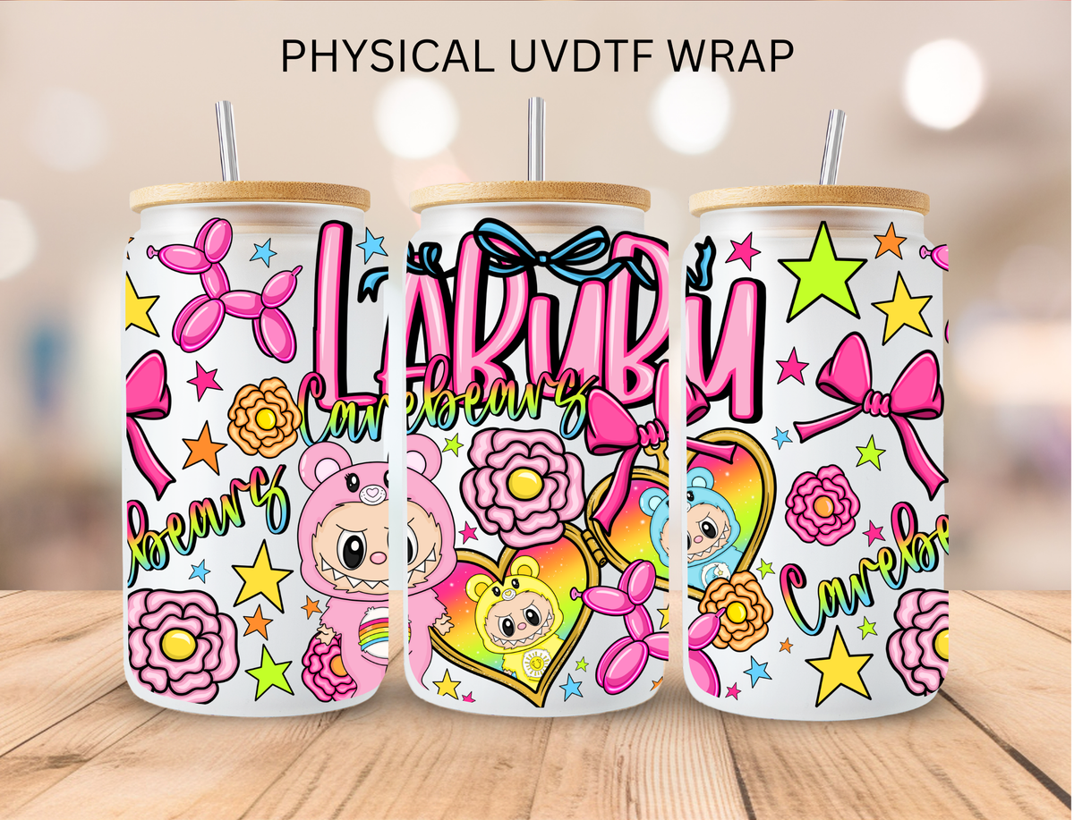 Care Bear La Bubu- 16 oz / 20 oz Libby UV DTF