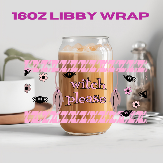 Halloween Spooky Witch Potion Collection - 16 oz / 20 oz Libby UV DTF Wrap (Copy)