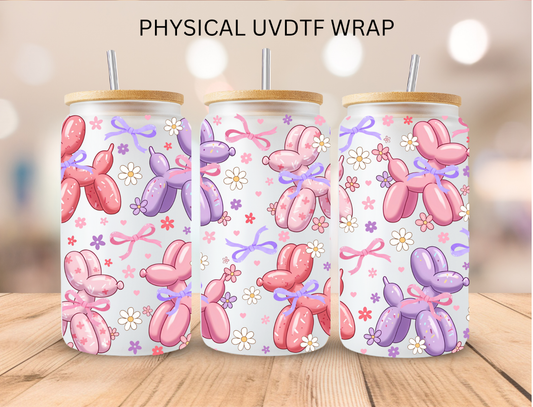 Balloon Animas Dolls - 16 oz / 20 oz Libby UV DTF Wrap