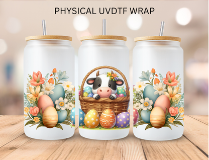 Easter Basket Animals Bundle - 16 oz / 20 oz Libby UV DTF Wrap