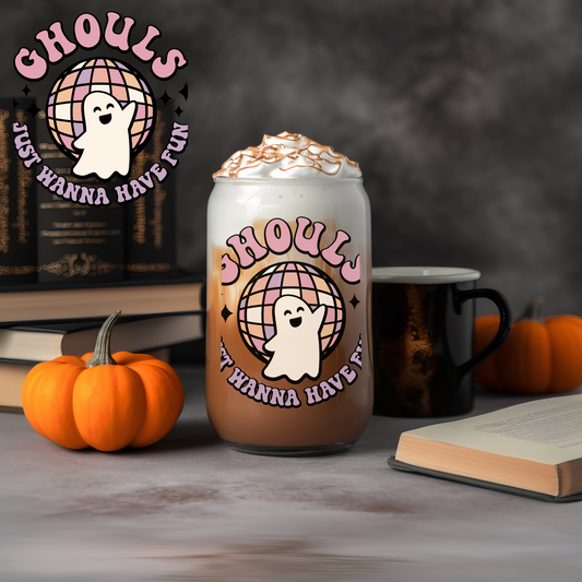 Halloween Ghouls Just Wanna Have Fun - UVDTF decals