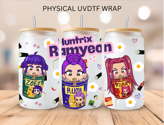 Singers Ramyeon - 16 oz / 20 oz Libby UV DTF Wrap