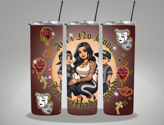 Chicano Mother's Day  - 20oz Skinny Tumbler Wrap