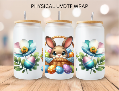 Easter Basket Animals Bundle - 16 oz / 20 oz Libby UV DTF Wrap