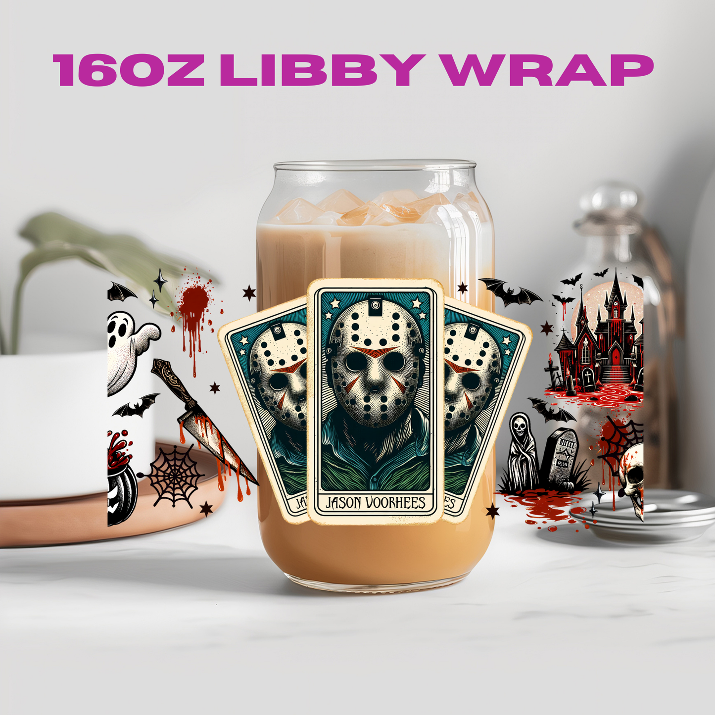 Halloween Spooky Witch Potion Collection - 16 oz / 20 oz Libby UV DTF Wrap (Copy)