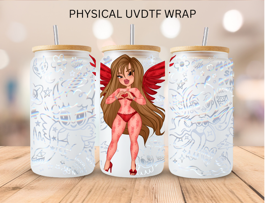 Brats Angel - 16 oz / 20 oz Libby UV DTF