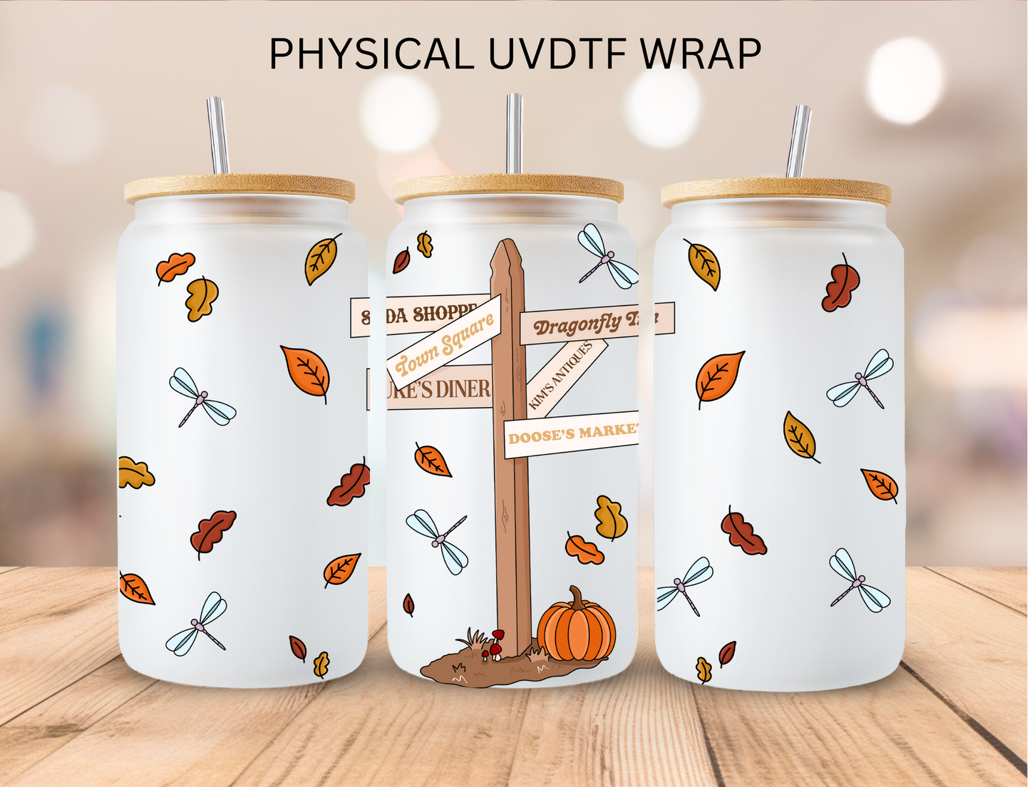 Gilmore Locations - 16 oz / 20 oz Libby UV DTF Wrap