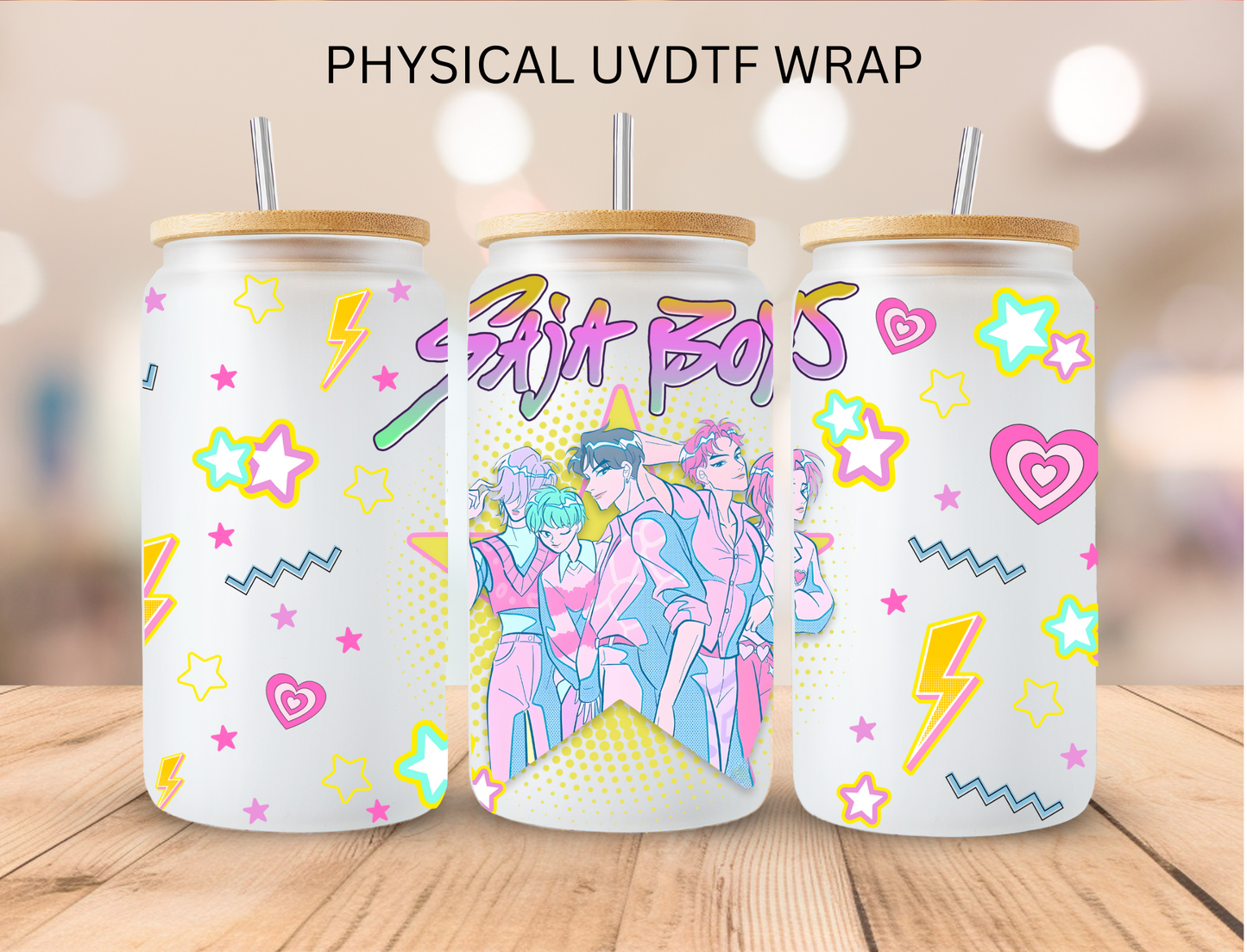 Saja - 16 oz / 20 oz Libby UV DTF Wrap
