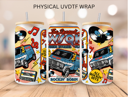 Stranger Things Rockin Robin Van- 16 oz / 20 oz Libby UV DTF