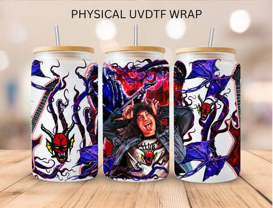 Stranger Town Eddie - 16 oz / 20 oz Libby UV DTF Wrap