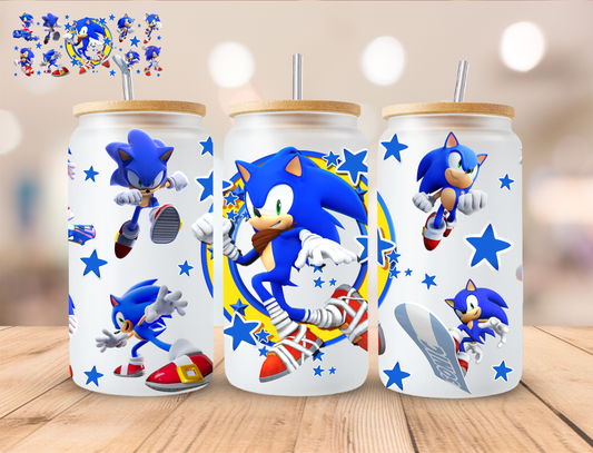 Speed Alien - 16 oz / 20 oz Libby UV DTF Wrap