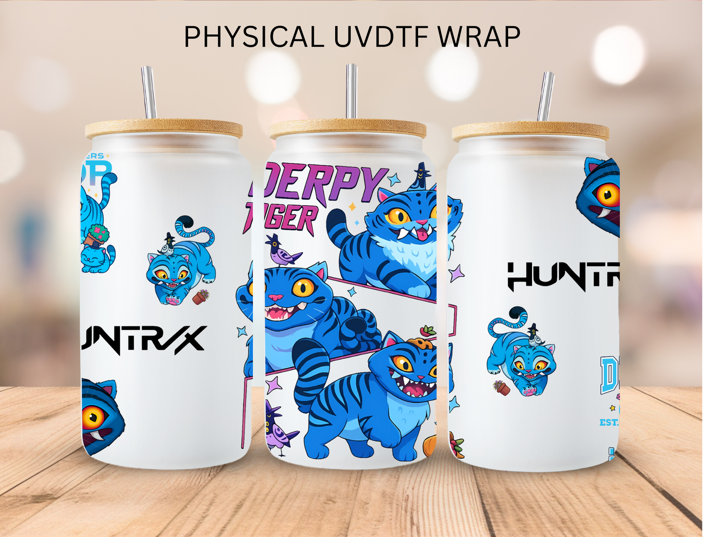K POP Version 14 - 16 oz / 20 oz Libby UV DTF Wrap