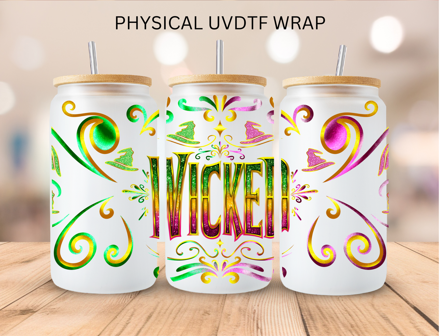 Wicked Ombre - 16 oz / 20 oz Libby UV DTF Wrap