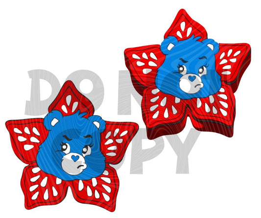 Sunflower Bear - 3D Printed Straw Topper