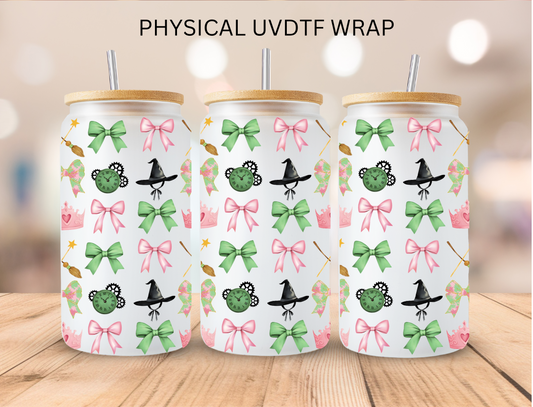 Wicked Movie Ver 3 - 16 oz / 20 oz Libby UV DTF Wrap