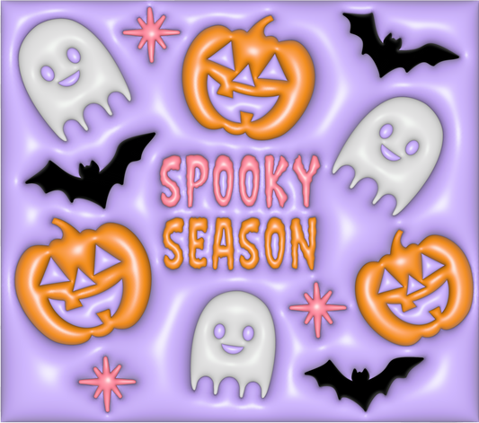 Halloween Spooky Season - 20 Oz Sublimation Transfer