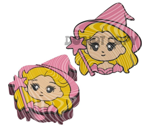 Wicked Princess - 3D Printed Straw Topper