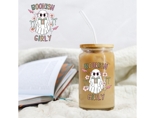 Ghost Bookish Girly - UVDTF decals