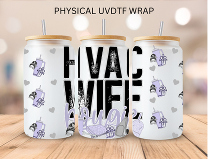 Bougee Wife Mom Collection - 16 oz / 20 oz Libby UV DTF